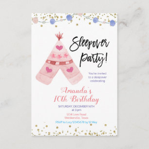 Invitation de Teepee