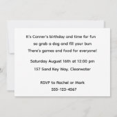 Invitation de téléchargement numérique pour l'anni (Dos)