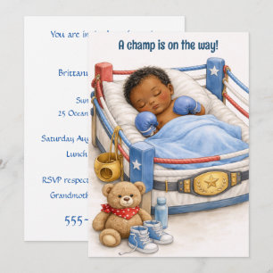 Invitation de téléchargement numérique pour le béb
