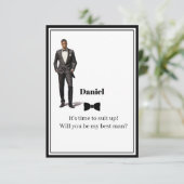 Invitation de témoin de mariage (Debout devant)