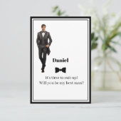 Invitation de témoin de mariage (Debout devant)