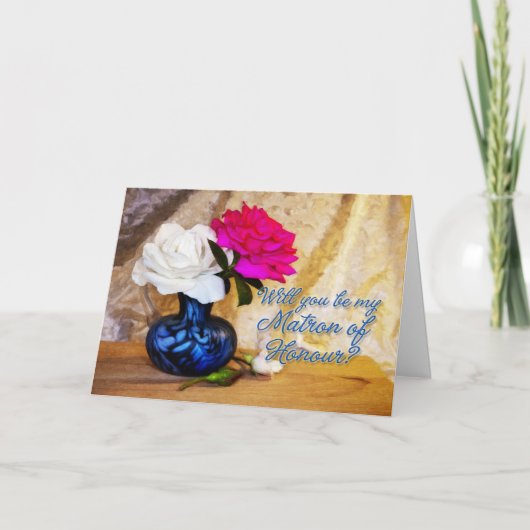 Invitation de témoin de mariage (Devant)