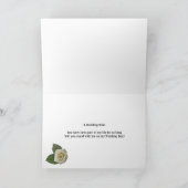 Invitation de témoin de mariage (Intérieur)