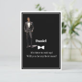 Invitation de témoin de mariage (Debout devant)