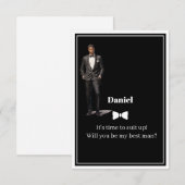 Invitation de témoin de mariage (Devant / Derrière)