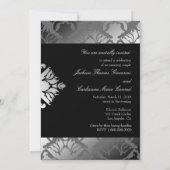 Invitation de tempête grise de Shimmer-311-Damask (Dos)