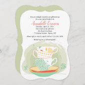 Invitation de temps de thé (Devant / Derrière)