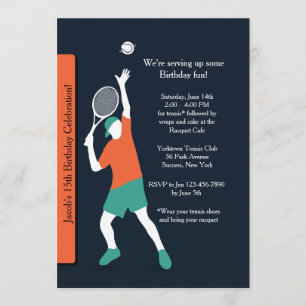 Invitation de Tennis Dude