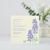 Invitation de Texas BlueBonnets (Debout devant)