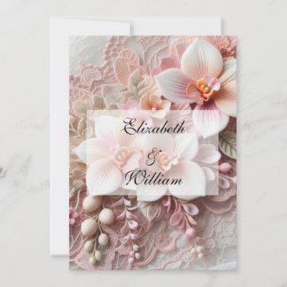 Invitation de texte calligraphie minimaliste