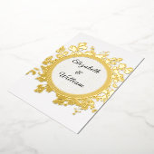 Invitation de texte calligraphie minimaliste (Rotation)