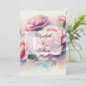 Invitation de texte calligraphie minimaliste (Debout devant)