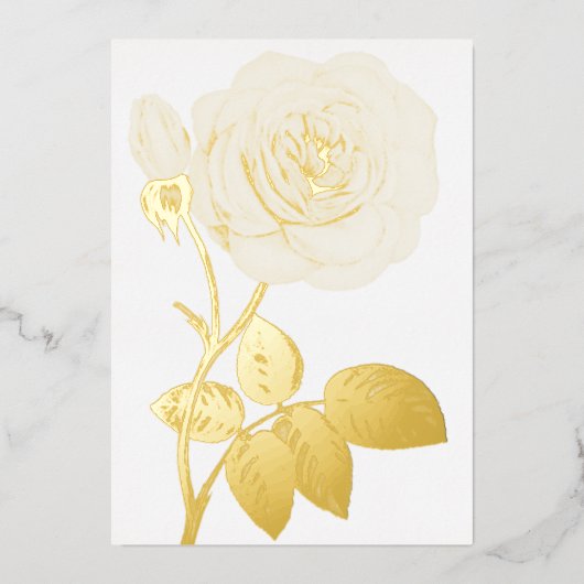 Invitation de texte calligraphie minimaliste (Recto)