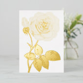 Invitation de texte calligraphie minimaliste (Debout devant)