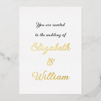 Invitation de texte calligraphie minimaliste