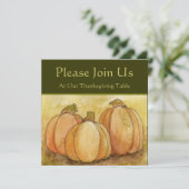 Invitation de Thanksgiving (Debout devant)