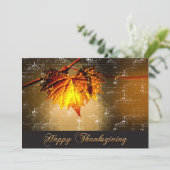 Invitation de Thanksgiving (Debout devant)