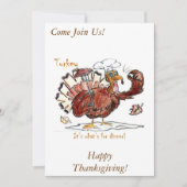 Invitation de thanksgiving (Devant)