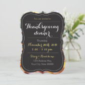 Invitation de Thanksgiving (Debout devant)