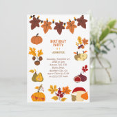 Invitation de Thanksgiving (Debout devant)