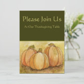 Invitation de Thanksgiving (Debout devant)