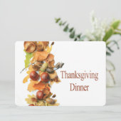 Invitation de Thanksgiving (Debout devant)