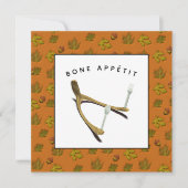 Invitation de Thanksgiving créative (Devant)