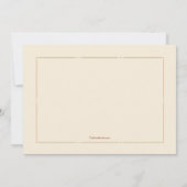 Invitation de thanksgiving de chef de la Turquie (Dos)