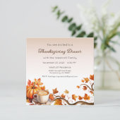 Invitation de Thanksgiving, Dîner de Thanksgiving (Debout devant)