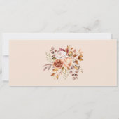 Invitation de Thanksgiving, Invitation au dîner de (Dos)