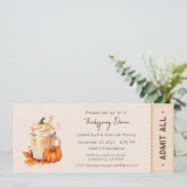 Invitation de Thanksgiving, Invitation du dîner de (Debout devant)