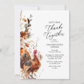 Invitation de Thanksgiving : Rendons Grâce Ensembl (Devant)
