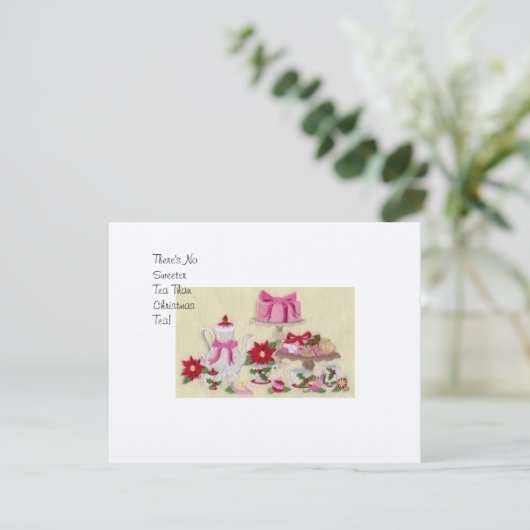 Invitation de thé de Noël (Debout devant)
