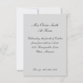 invitation de thé d'oscillation de porche des (Dos)