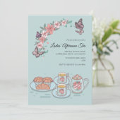 Invitation de thé et de scones (Debout devant)