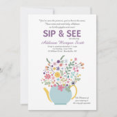 Invitation de théière (Devant)