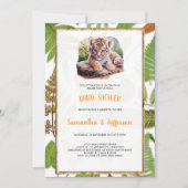 INVITATION DE TIGER BABYSHOWER (Devant)