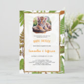 INVITATION DE TIGER BABYSHOWER (Debout devant)