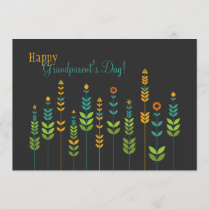 Invitation de tiges de fleurs