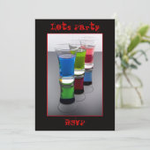 Invitation de tirages mixtes (Debout devant)