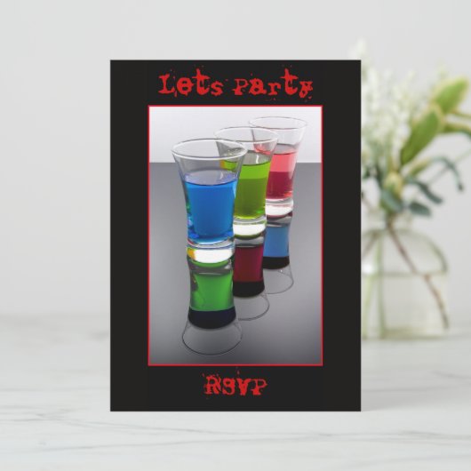 Invitation de tirages mixtes (Debout devant)