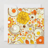 Invitation de torsion d'agrume (Dos)