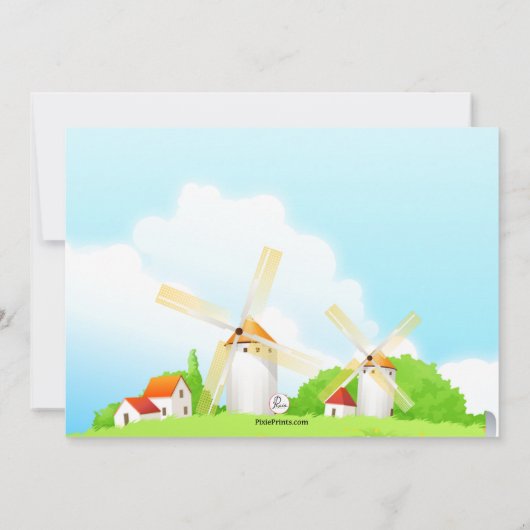 Invitation de Tots de Rollerblading (Dos)