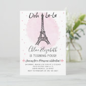 Invitation de Tour Eiffel de Paris pour tout (Debout devant)