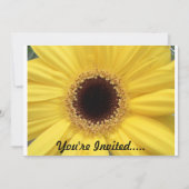 Invitation de tournesol (Devant)