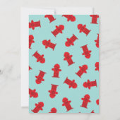 Invitation de tous les Anniversaires de enfants (Dos)