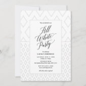 Invitation de tous les Blancs (Devant)