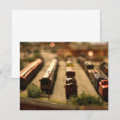 Invitation de Toy Trains (Devant / Derrière)