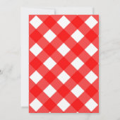 Invitation de tracteur pour la fête d'anniversaire (Dos)