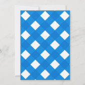 Invitation de tracteur pour la fête d'anniversaire (Dos)